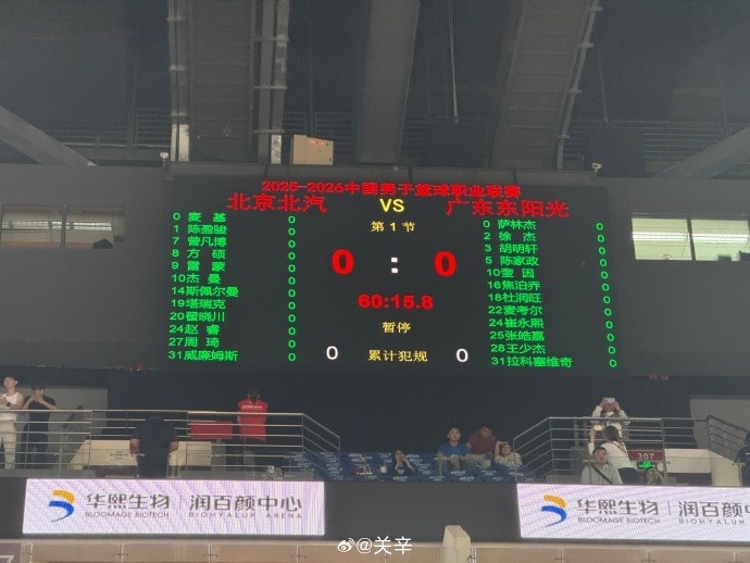 开云平台-生死战！北京VS广东G3大名单：周琦&amp;赵睿出战 徐杰&amp;胡明轩登场